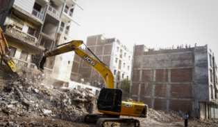 Mosque demolished