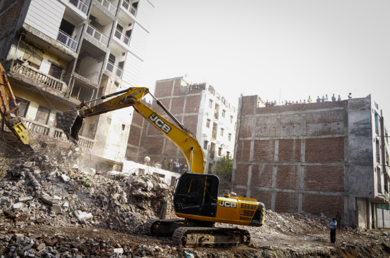 Mosque demolished
